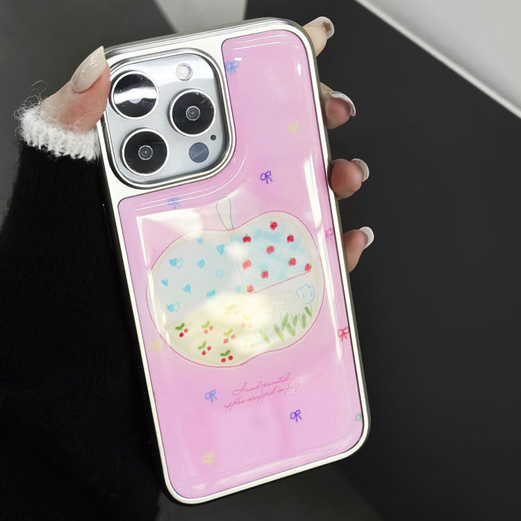 手機殼|蘋果16手機殼15ProMax電鍍銀邊滴膠適用iPhone14Pro高級感12「LR1570」25.04-4