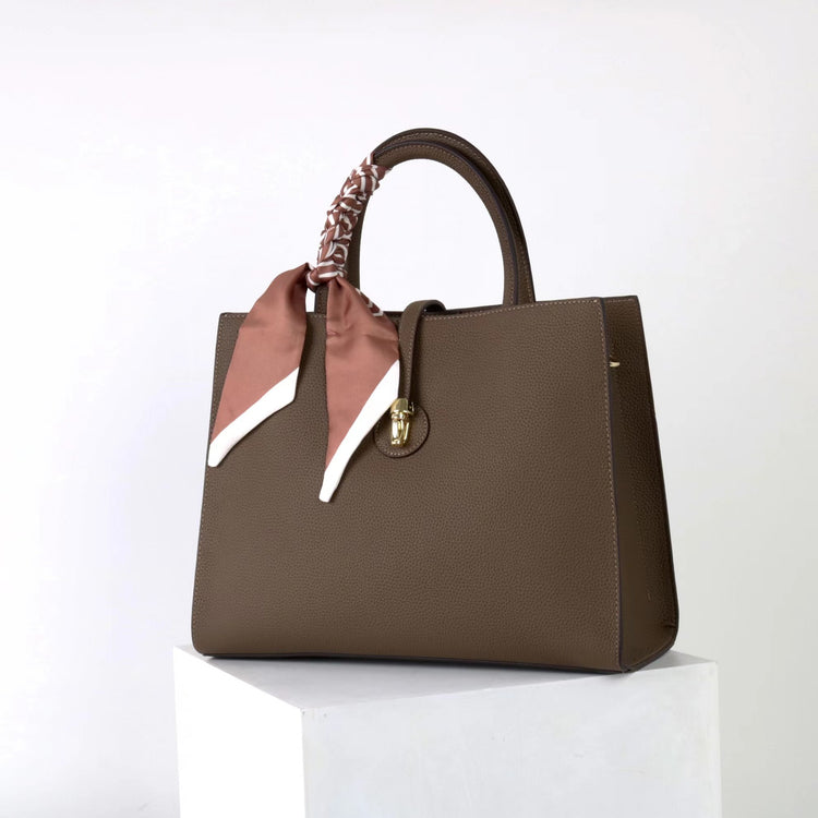 質感真皮|2025春夏新款手提包女士大容量質感單肩包簡約通勤斜背包小眾設計「OS793」25.05-2