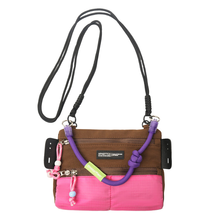 致青春|時尚百搭單肩包輕便潮流時尚斜挎包戶外運動通勤手機零錢包「303-118」25.11-4