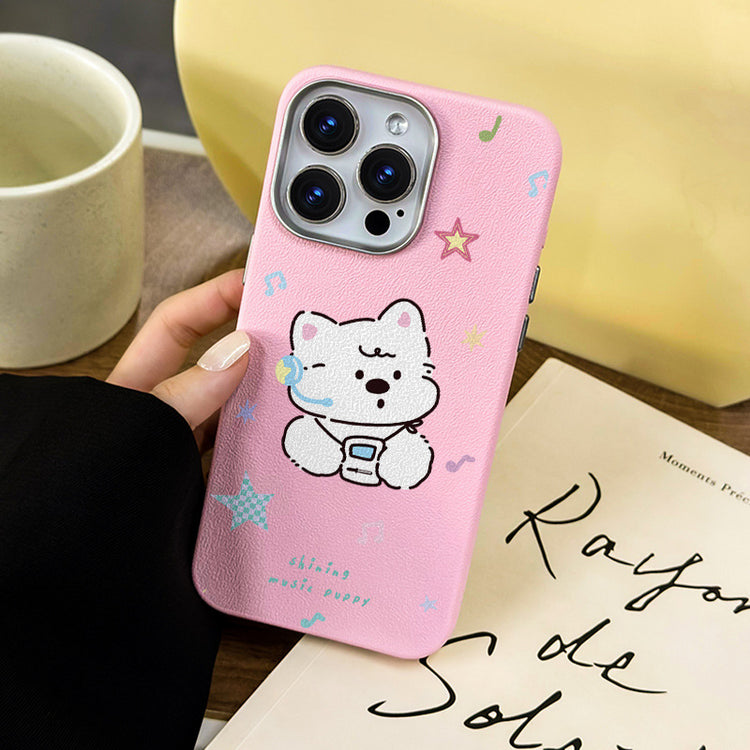 手機殼|iPhone16Promax蘋果13手機殼12銀框皮紋殼11批發適用15女款14「LR1260」25.04-3