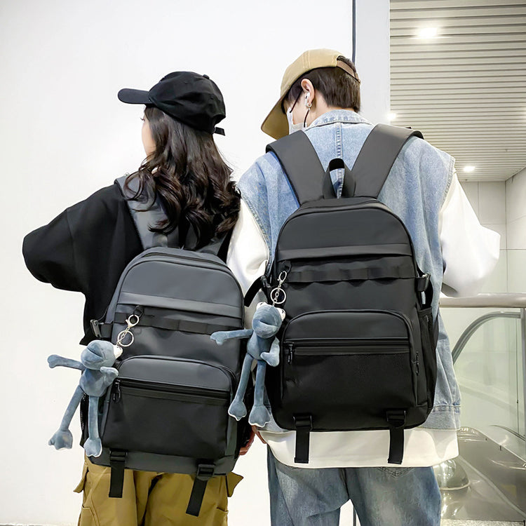 致青春|時尚休閒簡約潮流大容量背包男女通用新外出高顏值雙肩包「9656-290-4」24.04-3