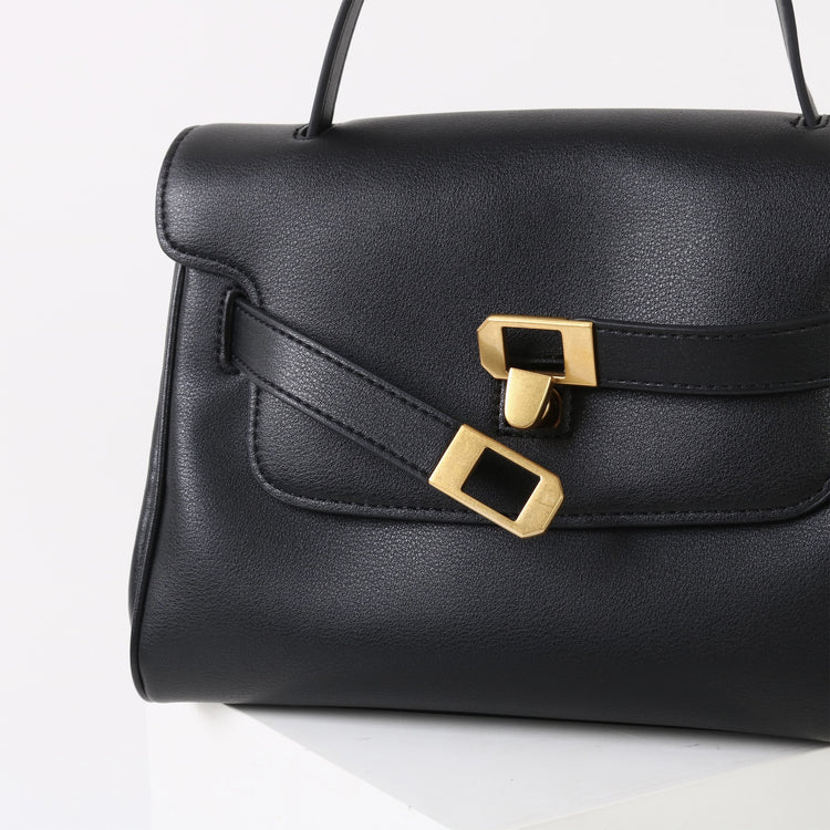 質感真皮|2025新款通勤復古百搭單肩斜背包外出上班公文包女包時尚潮流單肩包「6191S」25.12-1