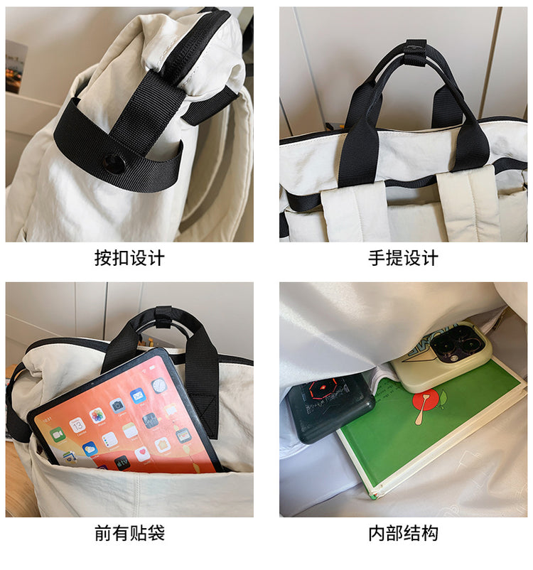 致青春|戶外運動背包2025夏季新款男女百搭書包輕便牛津布大容量旅行包「8656-135」25.03-3