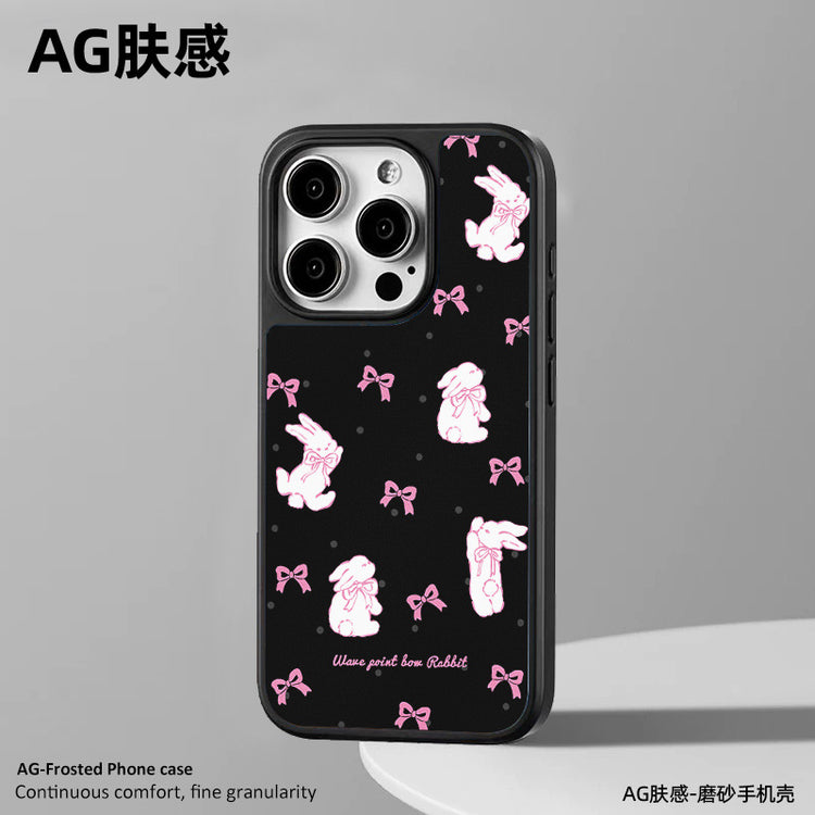 手機殼|蘋果16磁吸AG磨砂手機殼15iPhone14適用13卡通12Promax保護套「LR1392」25.04-2
