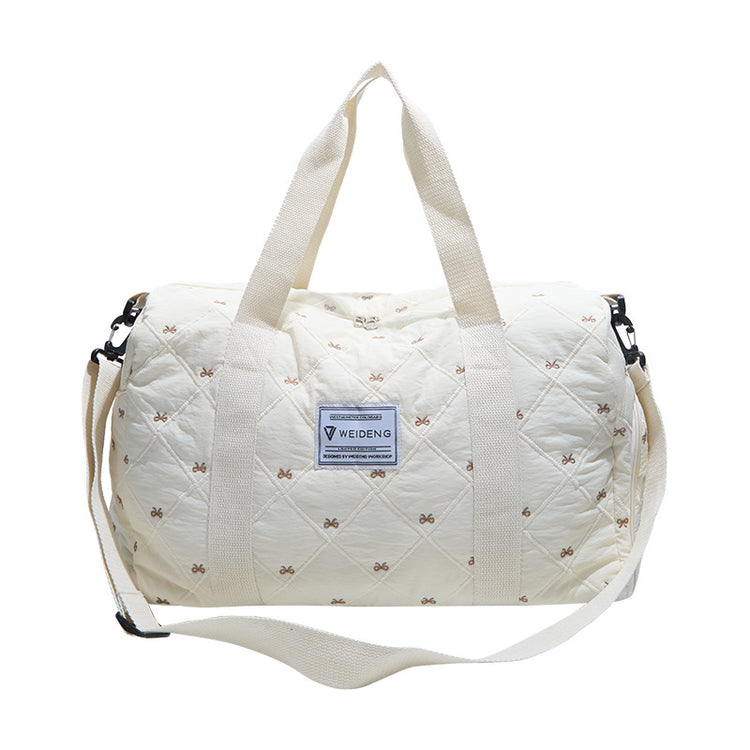 致青春|大容量輕便手提旅行包女新款套拉桿出差行李包男休閒運動健身包「9108-118」25.11-3