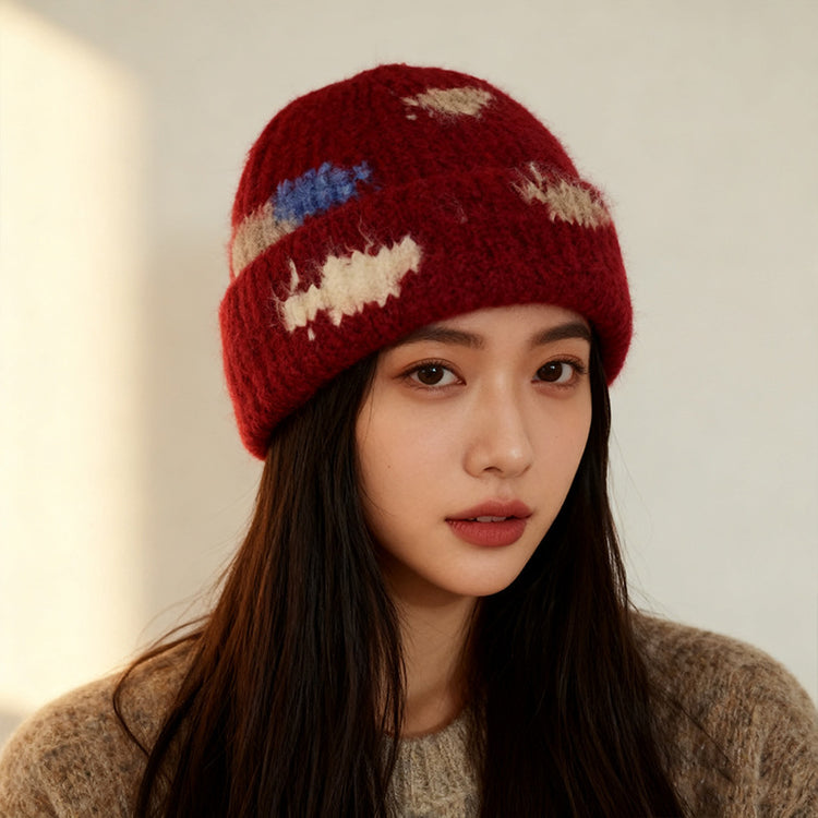 流行帽子|2025秋冬季新款時尚針織帽子女韓版學生百搭保暖毛線帽男戶外冷帽「C5573」25.12-1