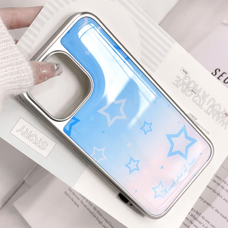 手機殼|蘋果電鍍銀邊滴膠手機殼iPhone16/15適用14 ProMax保護套13P「LR1443」25.04-1