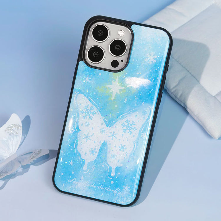 手機殼|iPhone12適用14promax保護套蘋果16手機殼13閃粉滴膠殼15Pro「LR1372」25.04-4