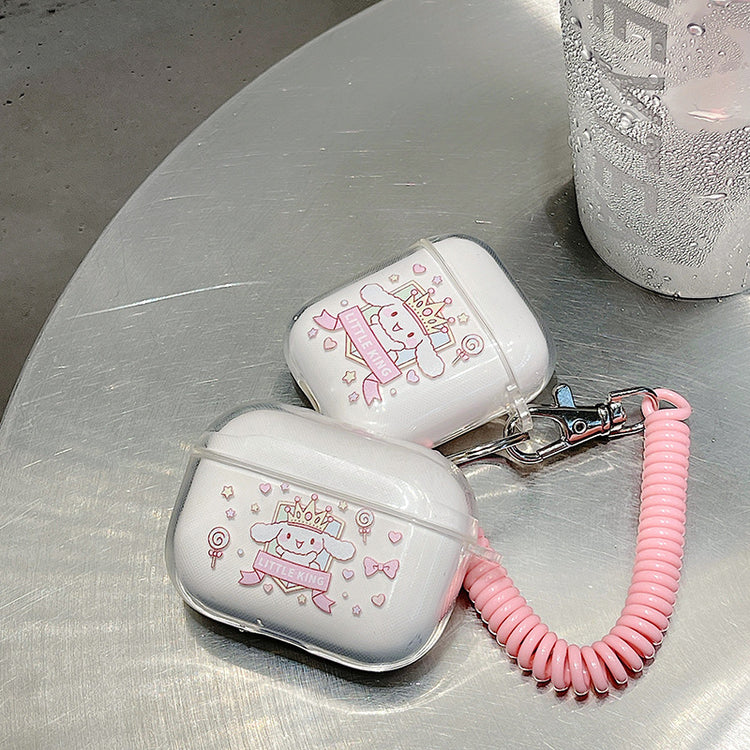 耳機套|適用帶掛繩airpodspro保護殼卡通狗2/3代蘋果藍牙耳機套「BQ2515」24.07