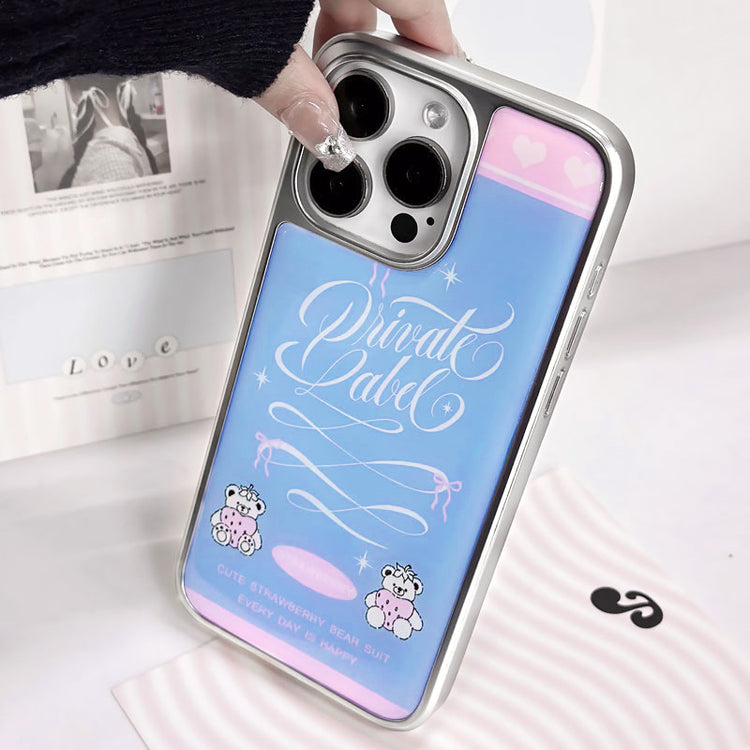 手機殼|iPhone16手機殼14電鍍銀邊滴膠13蘋果15Promax適用華為p70pro「LR1513」25.03-3