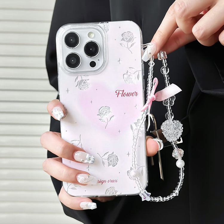 手機殼|iPhone15pro羽紗手機殼女蘋果14/13硅膠11適用12Pro大孔透明「WYB0849」24.07