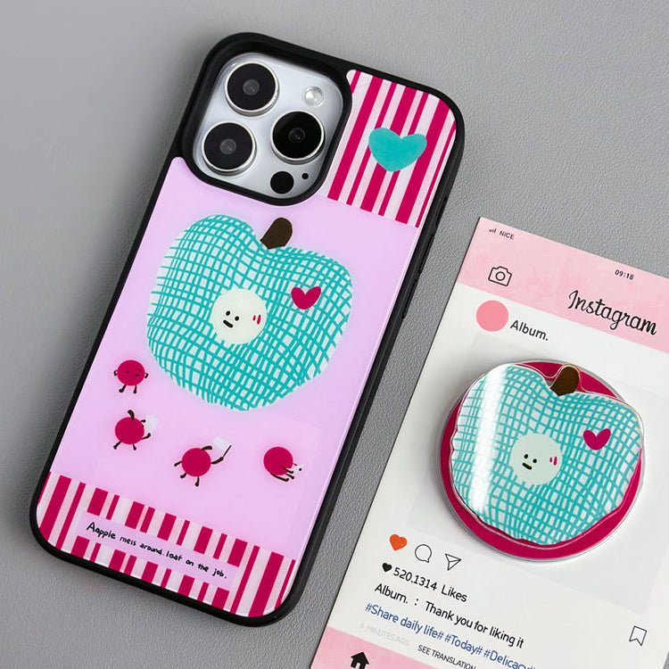 手機殼|14Promax蘋果16手機殼iPhone15磁吸磨砂黑框殼適用12磁吸支架「WL0135」24.12-2