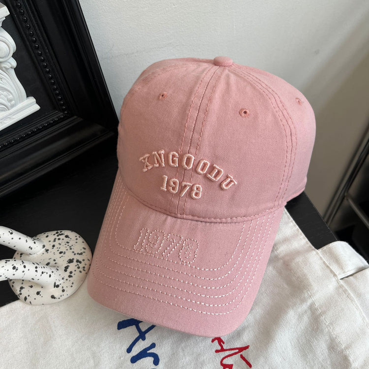 流行帽子|顯臉小棒球帽韓版情侶男女通用鴨舌帽女士春季出遊百搭帽子素顏「C4892」25.01-2