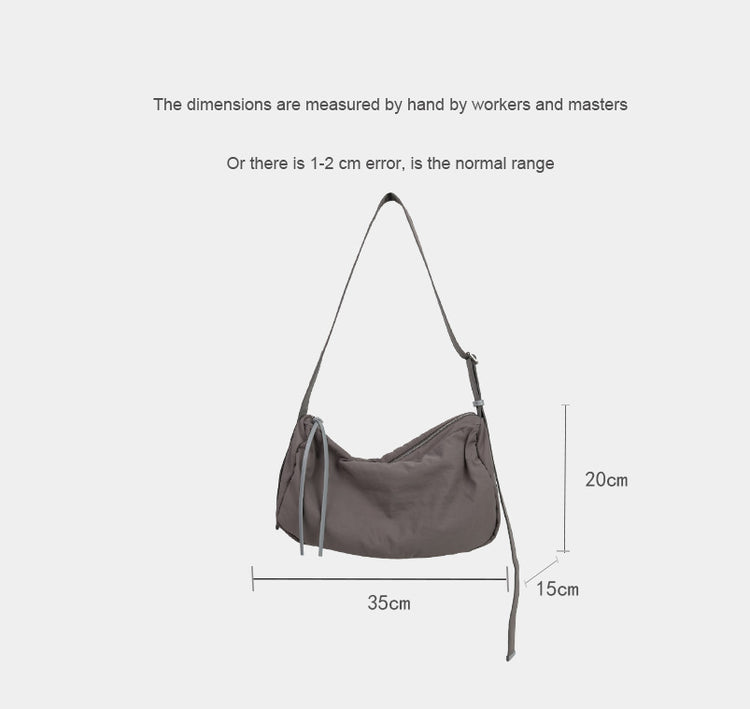 質感真皮|韓版輕便手抓紋防水布休閒大容量單肩包男女運動健身斜挎托特包「3201」24.06-2