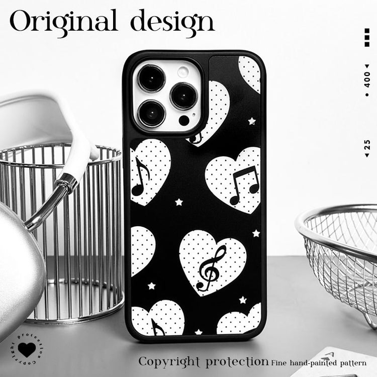 手機殼|蘋果17Pro磁吸手機殼AG磨砂碳纖紋iPhone16適用華為P80音符「LR2201」25.10-1