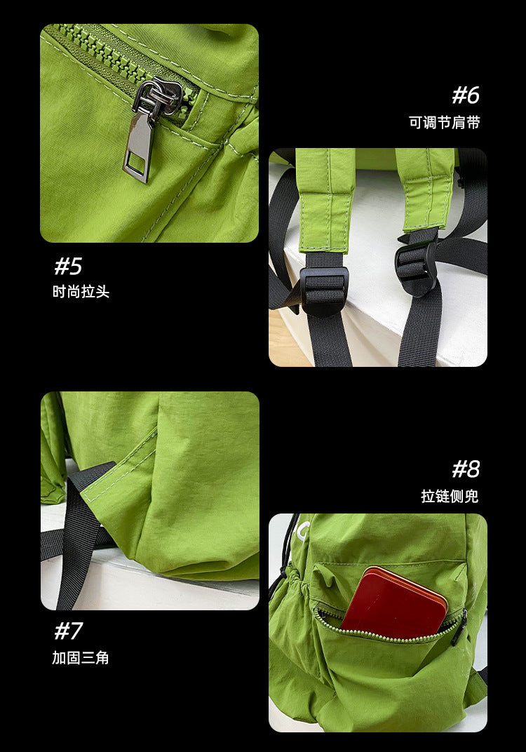 致青春|戶外運動登山包大容量休閒出行雙肩包時尚輕便百搭男女背包批發「642-128」25.01-2