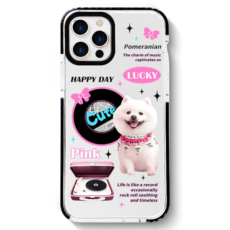 手機殼|iphone16promax手機殼14時尚蘋果15黑圈雙色殼11Pro抖音熱銷「WYB0223」24.11-3