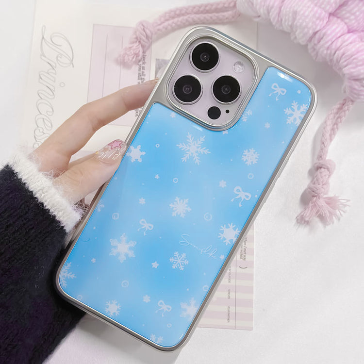 手機殼|15蘋果13Promax適用iPhone16pro電鍍銀邊滴膠手機殼14華為P70「LR1383」25.03-2