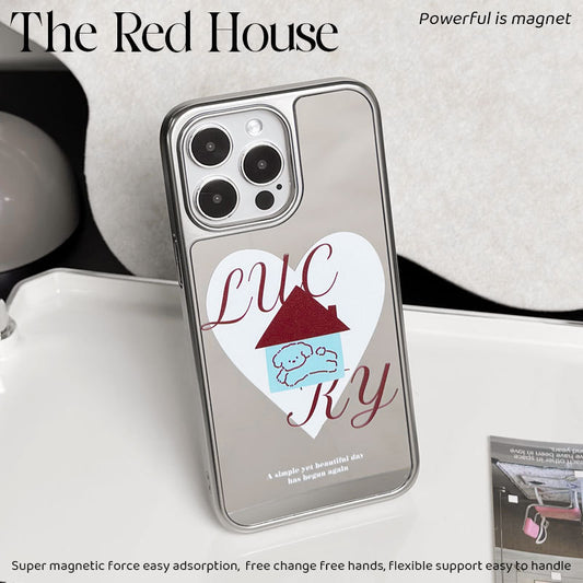 手機殼|蘋果17手機殼16promax磁吸鏡面碳纖紋殼14適用iPhone15ins風「LR2003」25.10-2