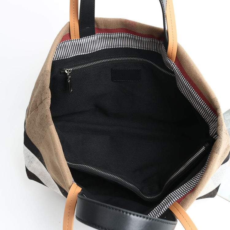 質感真皮|2024新款百搭高級感棕色條紋托特包大容量單肩女包慵懶風「3532」24.06-4