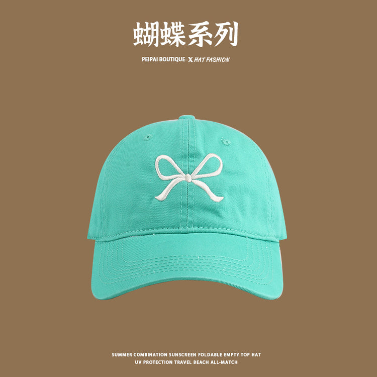 流行帽子|帽子防曬帽夏季女戶外防紫外線遮陽帽遮臉日系小清新顯臉小鴨舌帽「C4040」24.06-1