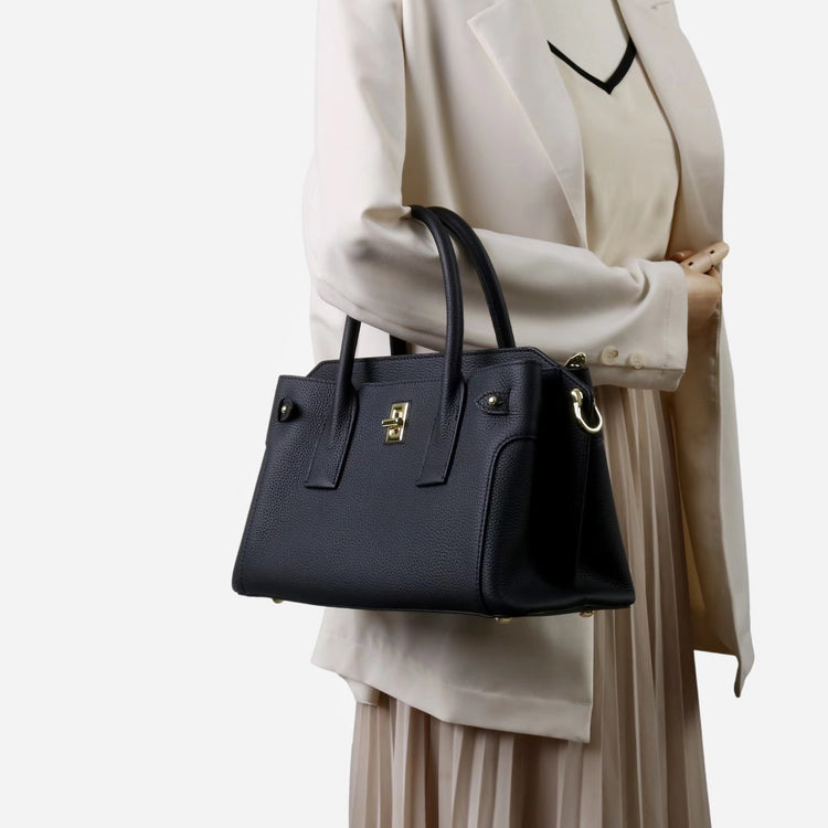 質感真皮|2025新款高級感輕奢頭層牛皮百搭高級感手提包斜背包「OS9095」25.09-5