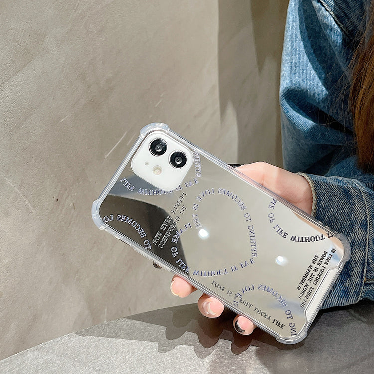 手機殼|華為手機殼mate60Pro愛心15適用14蘋果16pro手機殼iphone16鏡面殼「BQ1875」24.11-2