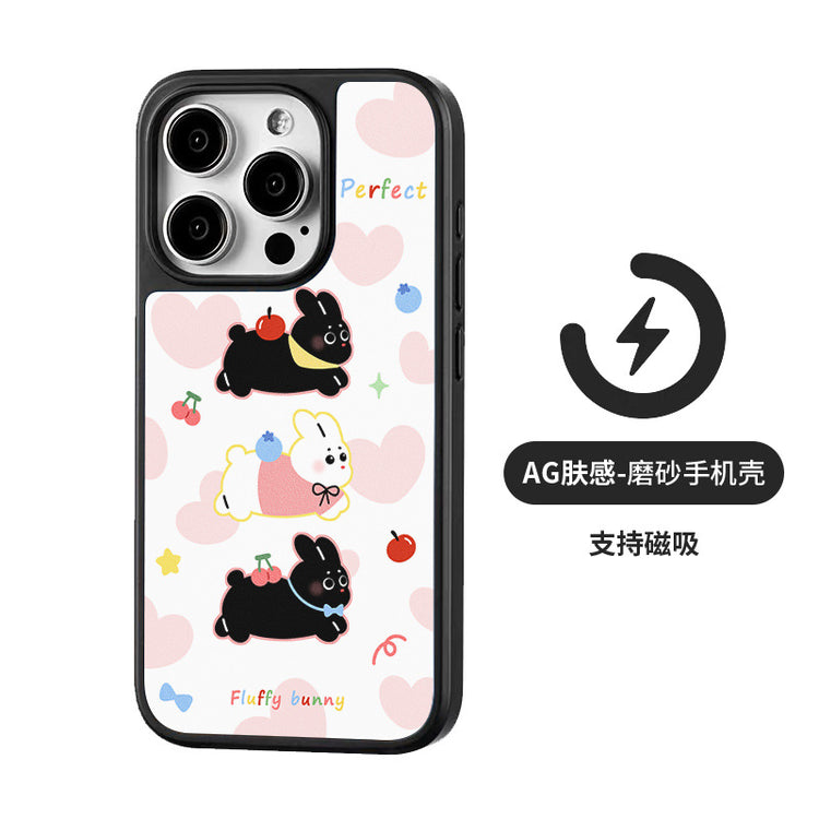 手機殼|iPhone16Promax磁吸手機殼蘋果13/14適用AG磨砂碳纖紋15批發「WYB2012」25.05-1