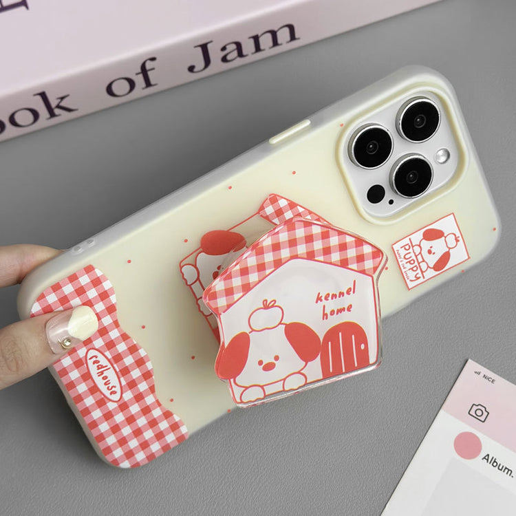 手機殼|iPhone16手機殼15pro支架適用12膚感果凍13蘋果14promax批發「LR1184」24.12-5