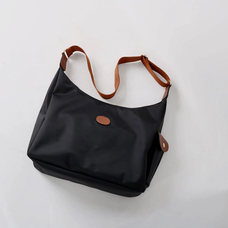 質感真皮|王菲同款2025新款大容量牛津布頭層牛皮托特包高級感通勤斜背包「3789」25.03-1