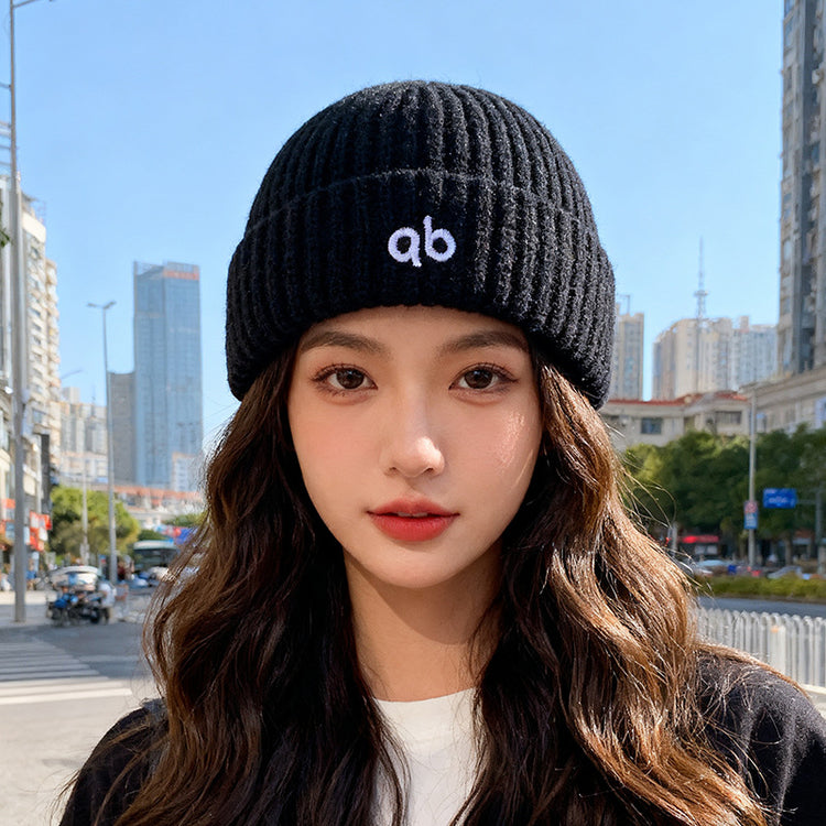 流行帽子|2025秋冬新款毛線帽子女韓版百搭針織帽保暖護耳顯臉小瓜皮帽男潮「C5622」25.09-3