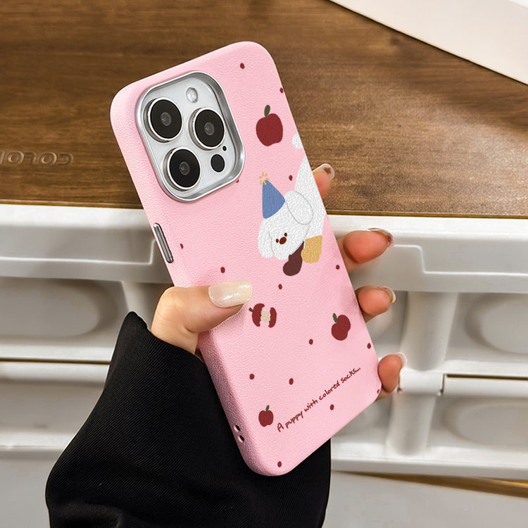 手機殼|iPhone16Promax適用15新款14蘋果13手機殼12銀框皮紋殼11批發「LR1199」25.04-3