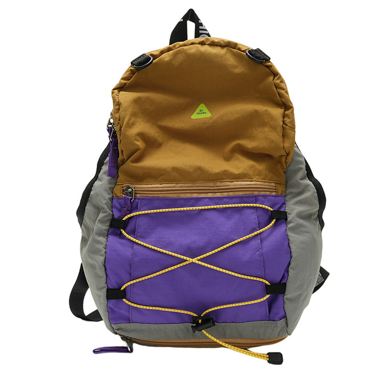 致青春|旅遊輕便小背包女2024新款戶外登山包超輕防細雨尼龍休閒小書包男「8019-128」24.10-1