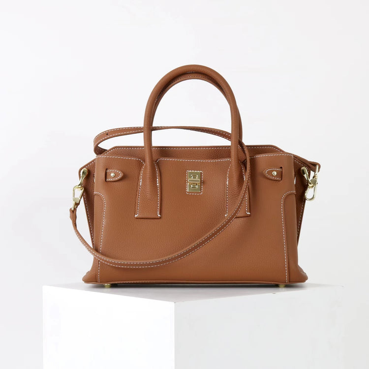 質感真皮|2025新款高級感輕奢頭層牛皮百搭高級感手提包斜背包「OS9095」25.09-5