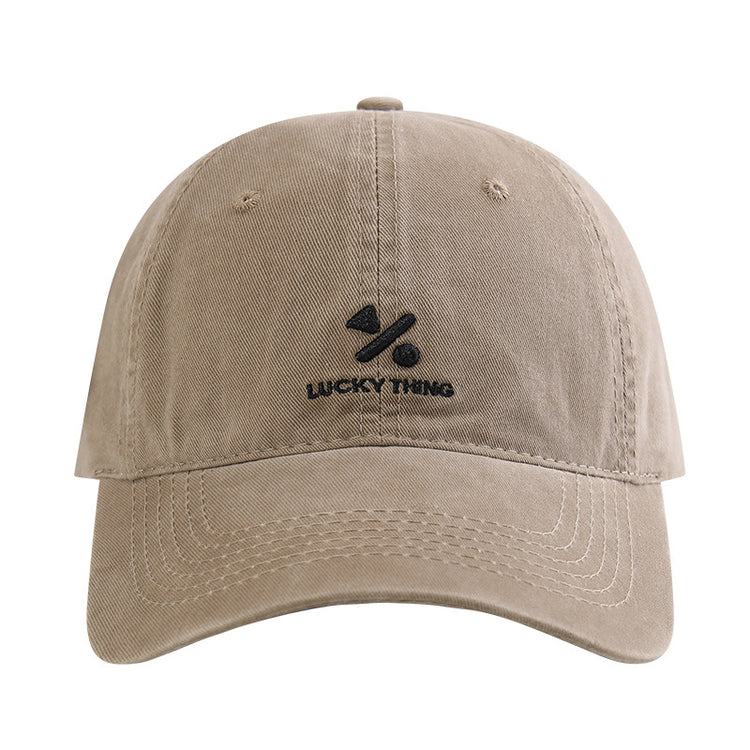 流行帽子|2025新款韓系復古帽子女字母刺繡棒球帽男休閒百搭防曬遮陽鴨舌帽「C5491」25.08-3