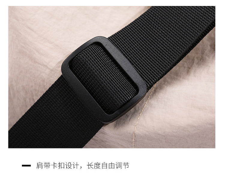 致青春 | 慵懶風包包女日系簡約休閒肩包小眾設計中性包包街頭潮流斜背包「90667-23」24.10-3
