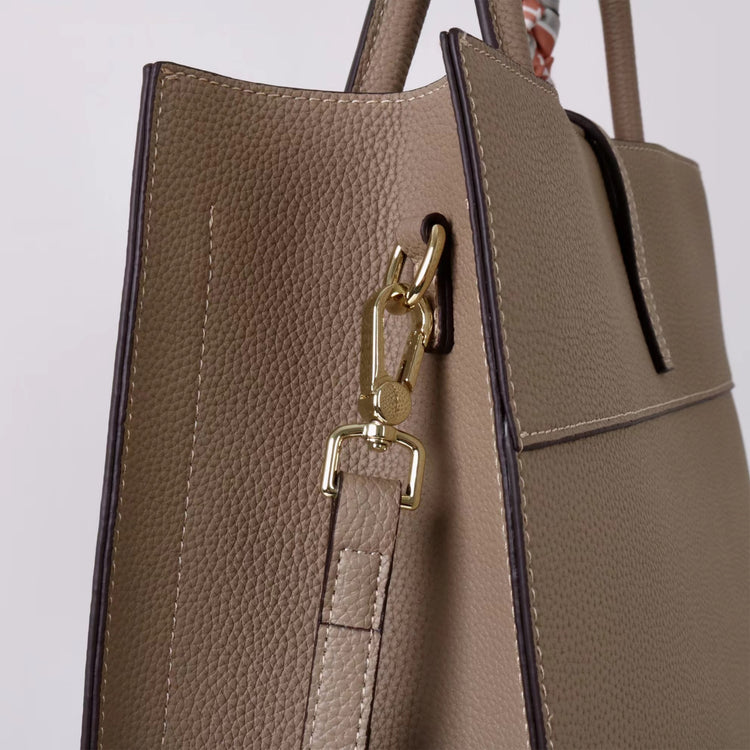 質感真皮|2025春夏新款手提包女士大容量質感單肩包簡約通勤斜背包小眾設計「OS793」25.05-2