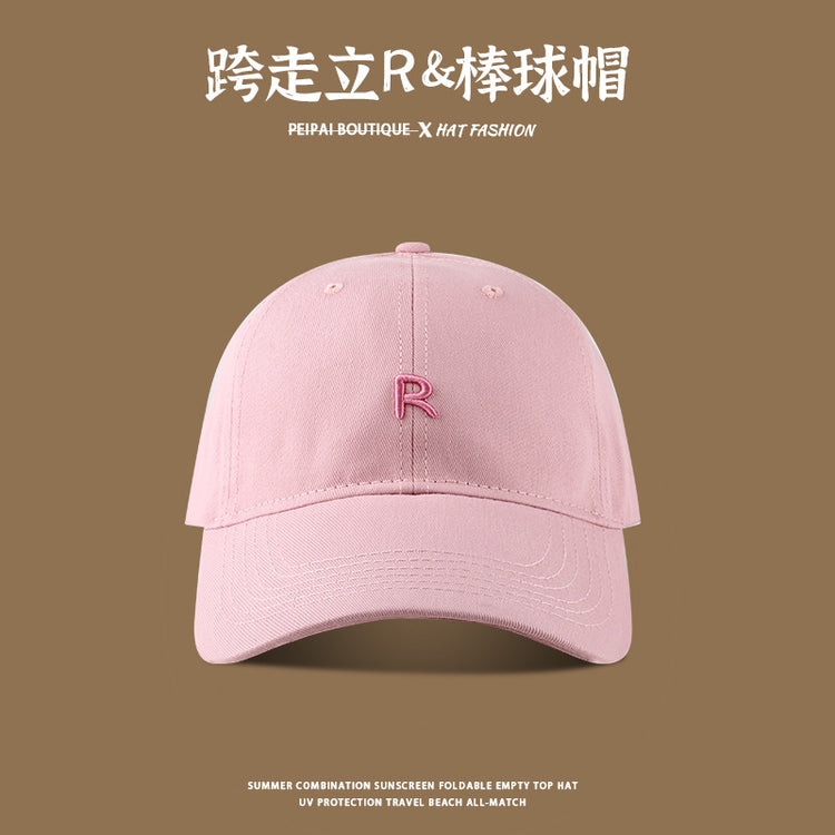 流行帽子|棒球帽防曬防紫外線遮臉防曬帽顯臉小出行騎車防曬太陽帽鴨舌帽男「C3966」24.05-3