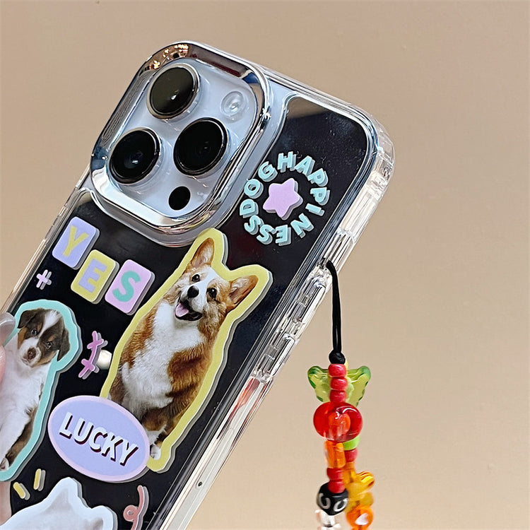 手機殼|iphone15手鍊三合一鏡面14Pro新款蘋果16Promax手機殼批發「WYB0284」25.02-2