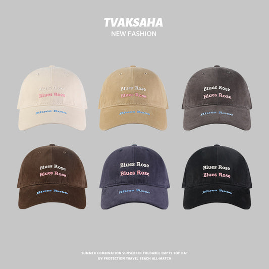 流行帽子|大頭圍棒球帽子夏季女加大加深顯臉小遮陽帽戶外出行休閒鴨舌帽子「C4228」24.08-1