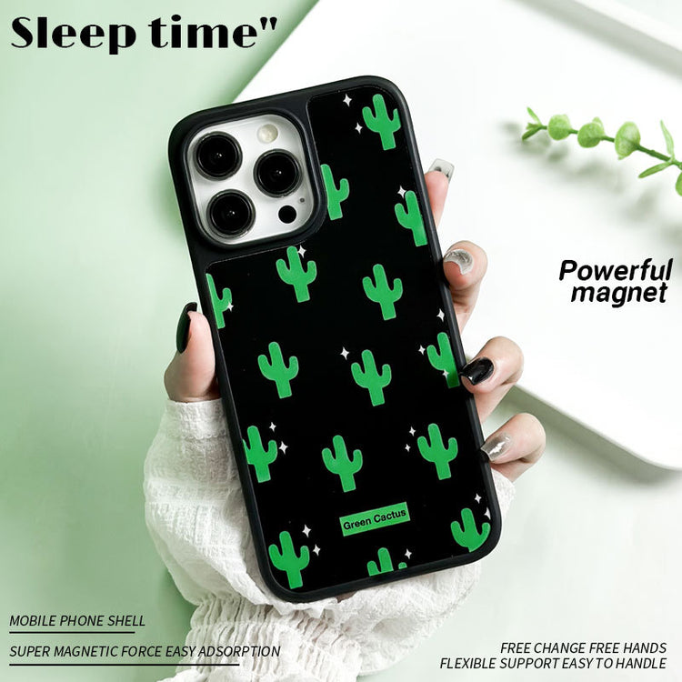 手機殼|蘋果17Pro手機殼磁吸AG磨砂碳纖紋iPhone14適用ins風15Promax「LR2174」25.09-4