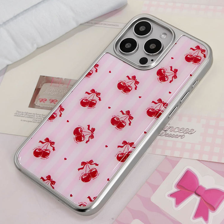 手機殼|iPhone15Promax適用13蘋果16手機殼14電鍍銀邊滴膠華為p70pro「LR1418」25.03-3