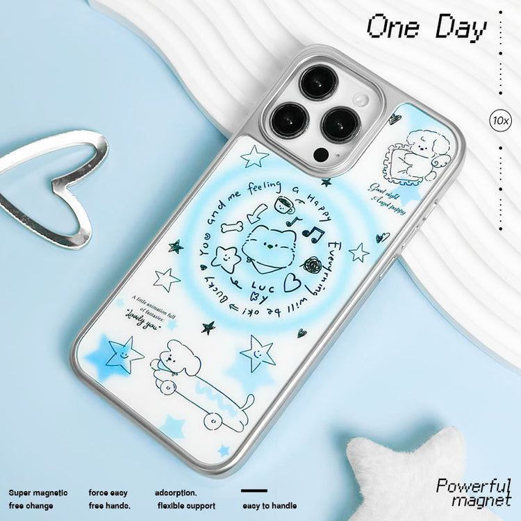 手機殼|蘋果17手機殼16Pro適用iPhone15Promax磁吸AG磨砂殼華為p80「LR1815」25.09-5