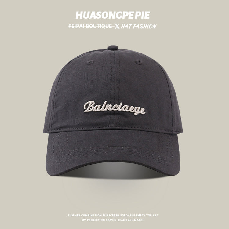 流行帽子|帽子遮陽帽女防曬高品質棒球帽防紫外線遮臉防曬帽學生戶外鴨舌帽「C3648」24.02-1