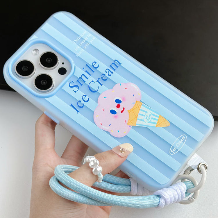 手機殼|iPhone16promax膚感果凍蘋果13手機殼14/15pro適用12手機繩11「LR1125」24.09-2