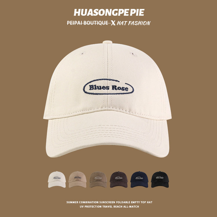 流行帽子|帽子棒球帽女夏季顯臉小防紫外線遮陽帽戶外騎行百搭鴨舌帽太陽帽「C4062」24.06-3