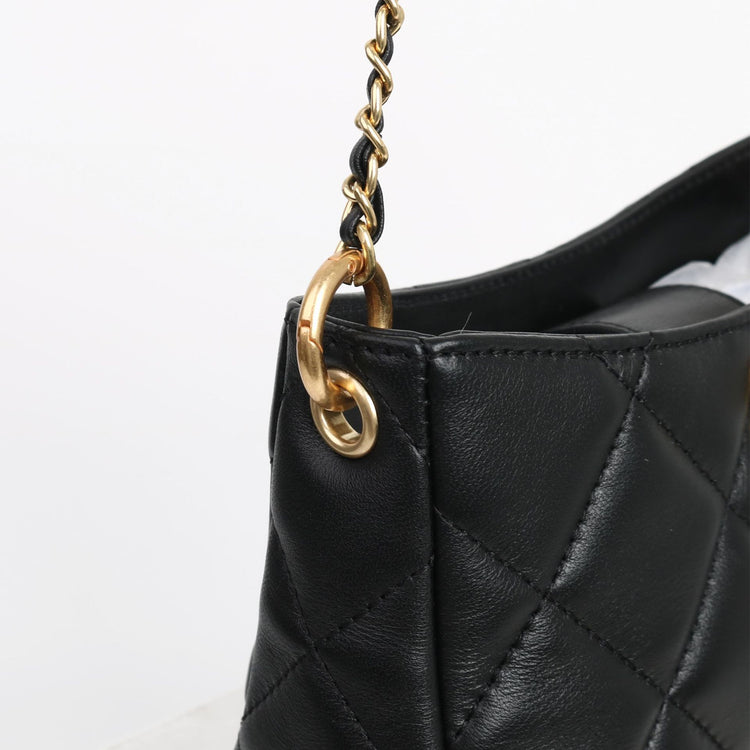 質感真皮|2024新款春夏小眾設計時尚珍珠鏈條包包女潮斜背包級質感肩小方包「8063#」24.05-1