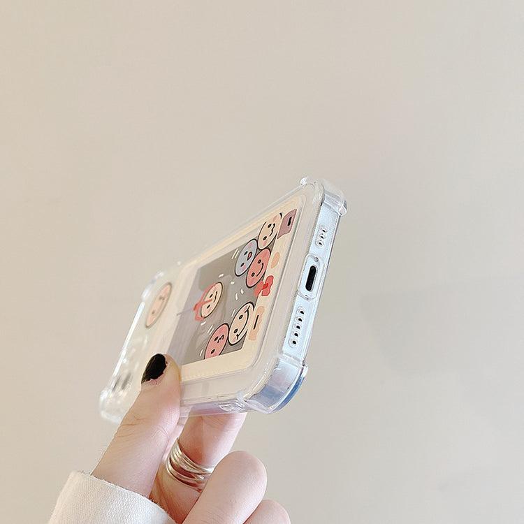 手機殼|適用iPhone16Pro卡包手機殼蘋果手機殼15娃娃機678plus卡通x「BQ2471」24.11-3