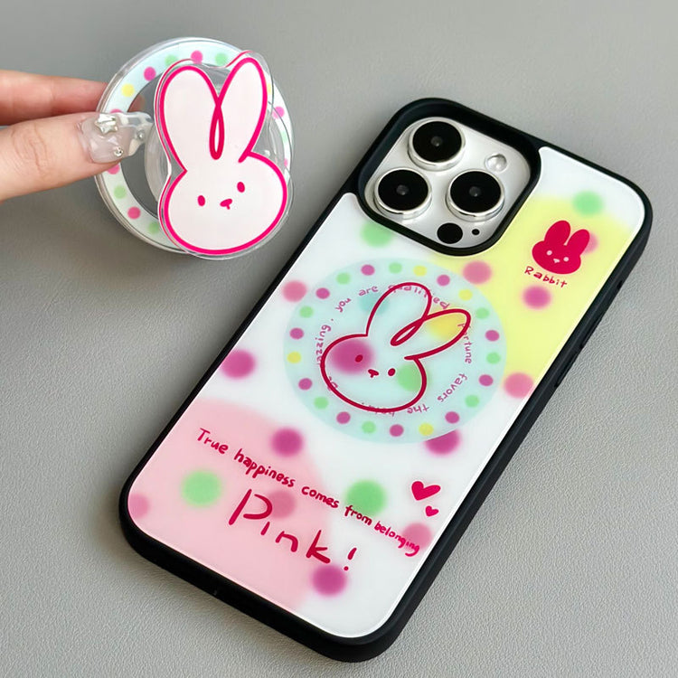 手機殼|iPhone15磁吸磨砂黑框蘋果16手機殼14Promax磁吸支架13適用12「WL0215」24.10-1