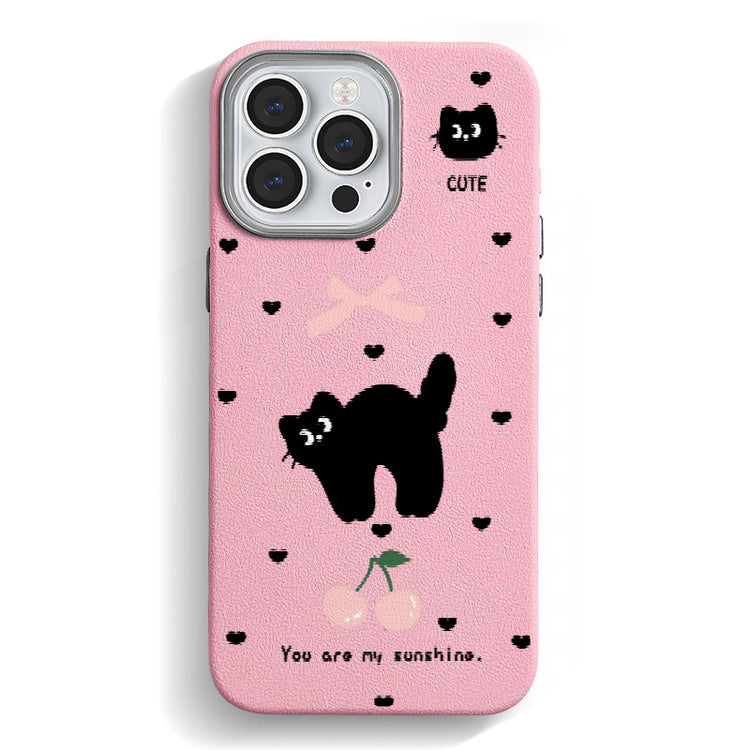 手機殼|iPhone16適用15批發14Promax蘋果13銀框皮紋手機殼12/11批發「WL0333」25.04-3